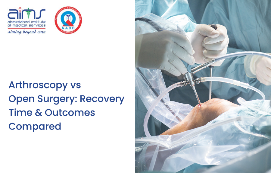 Arthroscopy vs Open Surgery